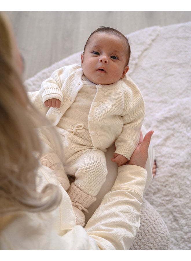 Topper Knit Merino | Cream