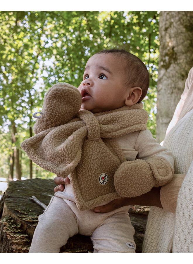 Muffler Stripe Merino | Beige