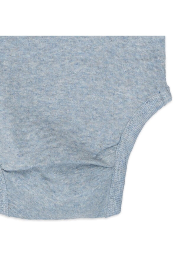Romper SS Melange | Blue Fogg