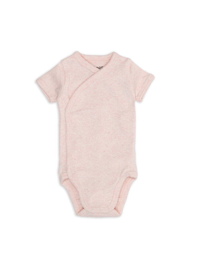 Romper SS Melange | Tan