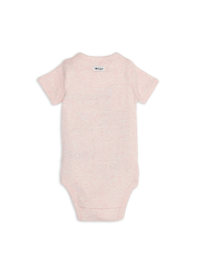 Romper SS Melange | Tan