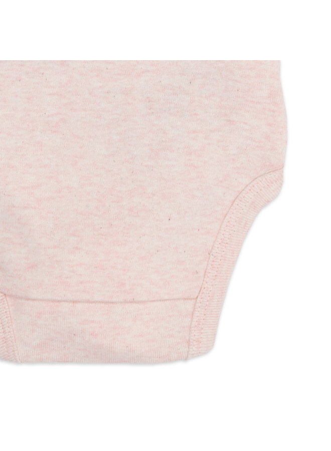 Romper SS Melange | Tan