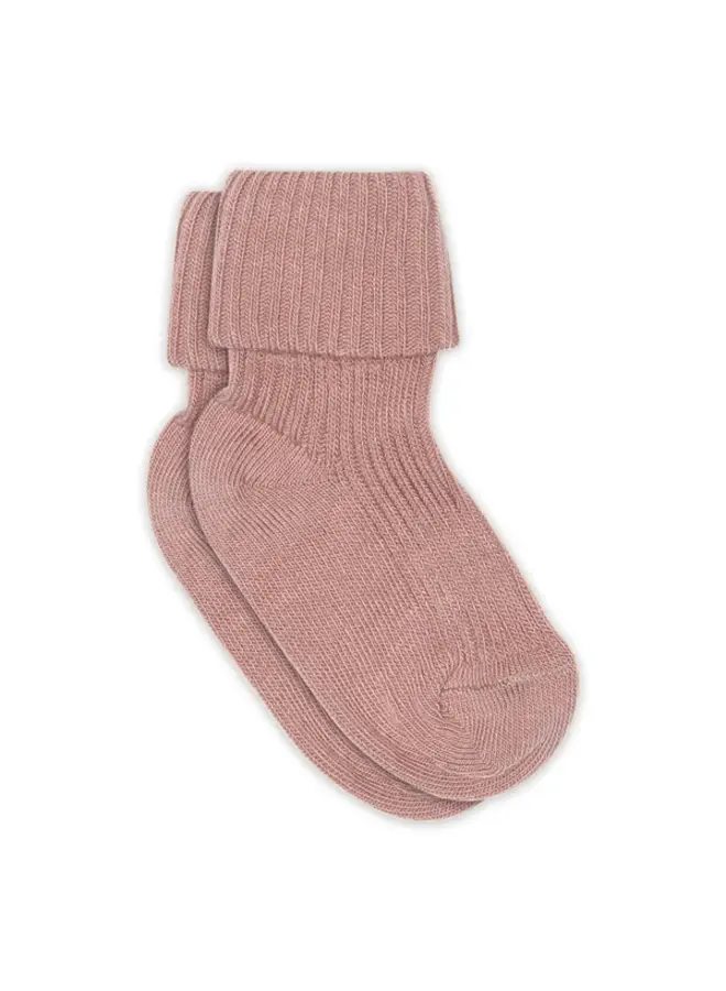 Cotton rib baby socks 188 | Wood Rose