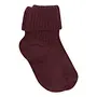 Cotton Rib B Socks 36 | Grape Skin