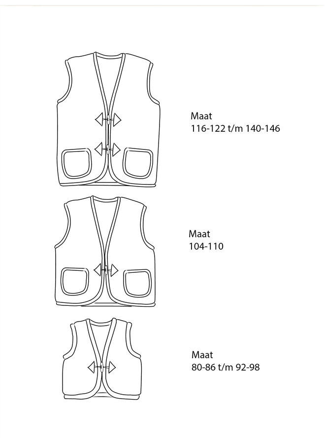 Alwero Bodywarmer Alpen Junior Lilly