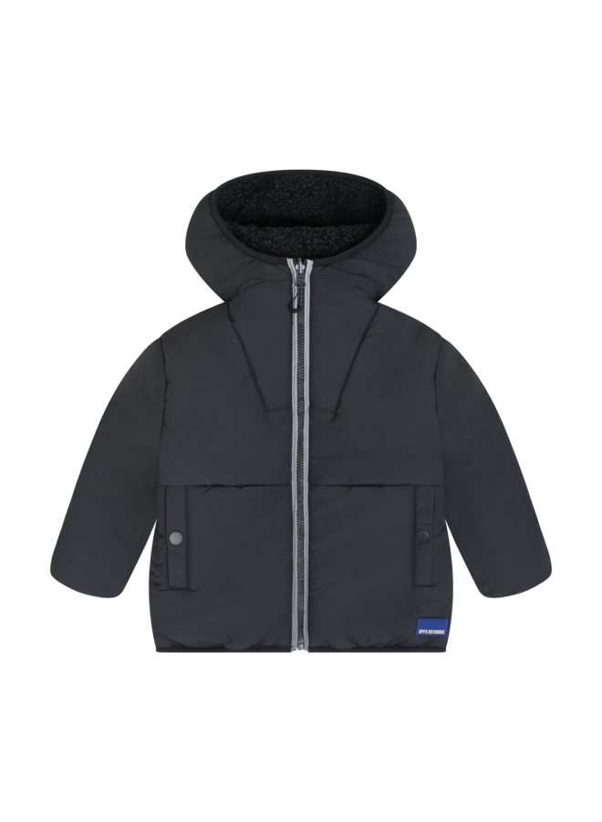 Jacket Reversible LS Grey