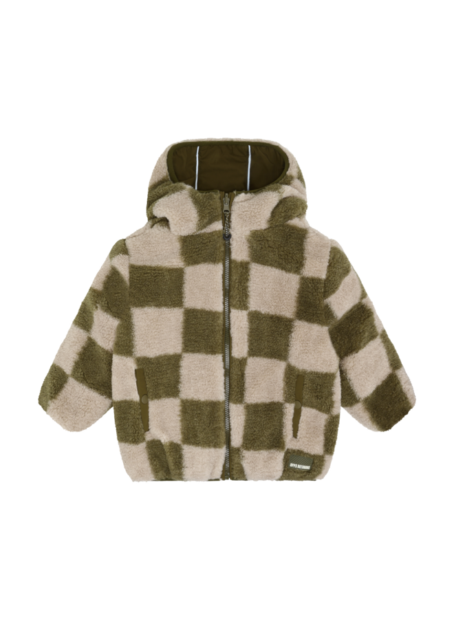 Jacket Reversible LS Green