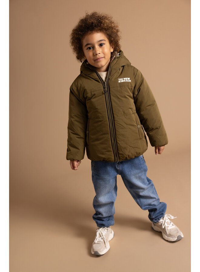 Jacket Reversible LS Green