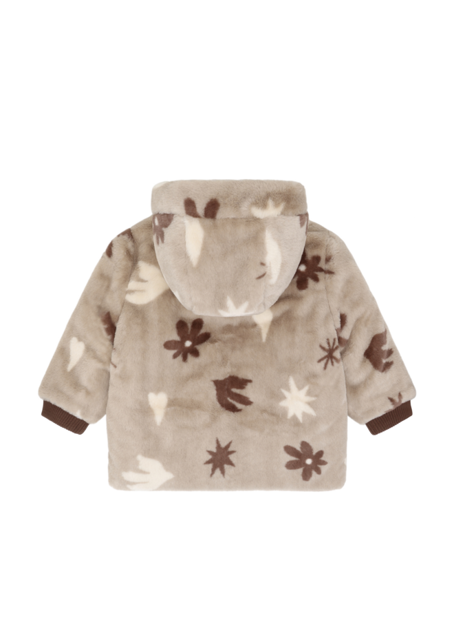 Jacket Reversible LS Brown