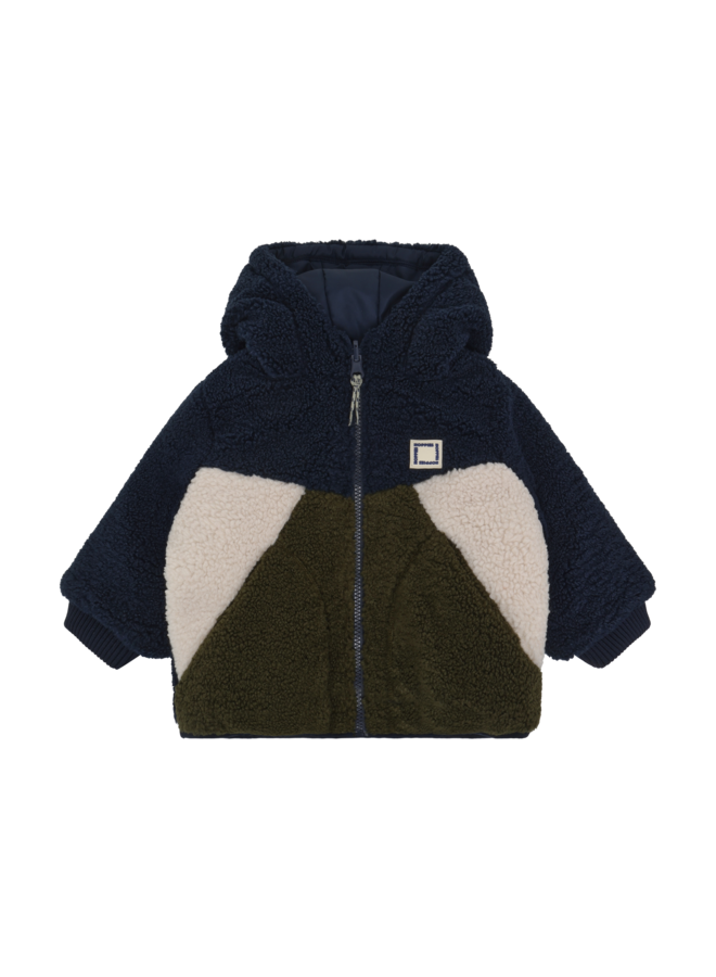 Jacket reversible LS Dark Navy