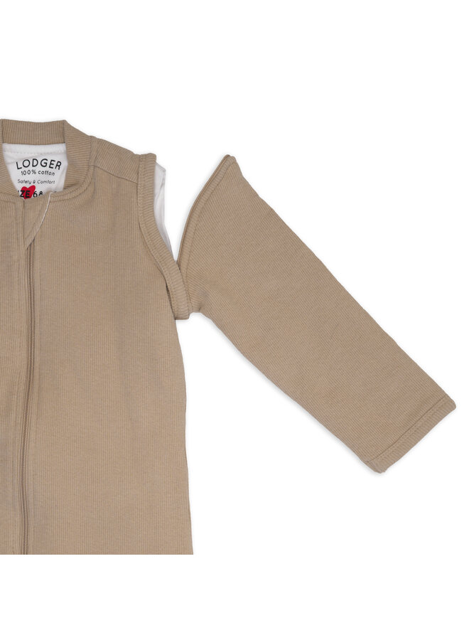 Hopper Sleeves Nomad Rib | Beige