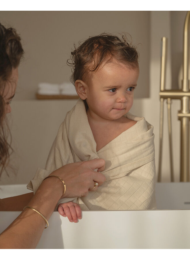 Swaddle 2- pack Solid | Birch/Buffalo