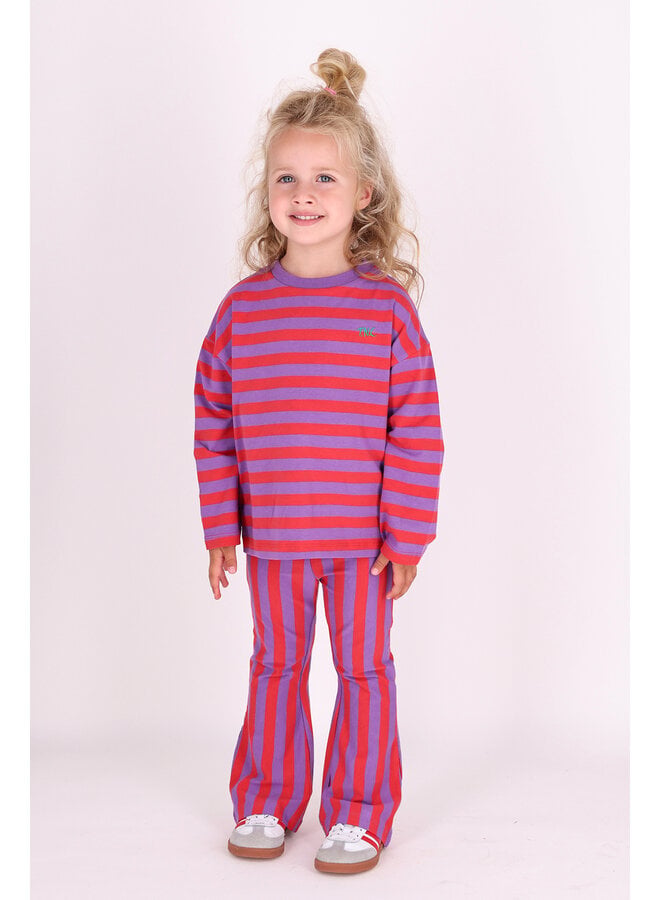 The New Chapter Lou Longsleeve Chive Blossom Stripes