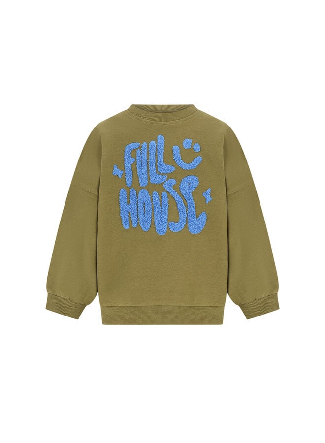 The New Chapter Billie Sweater Olive Drab
