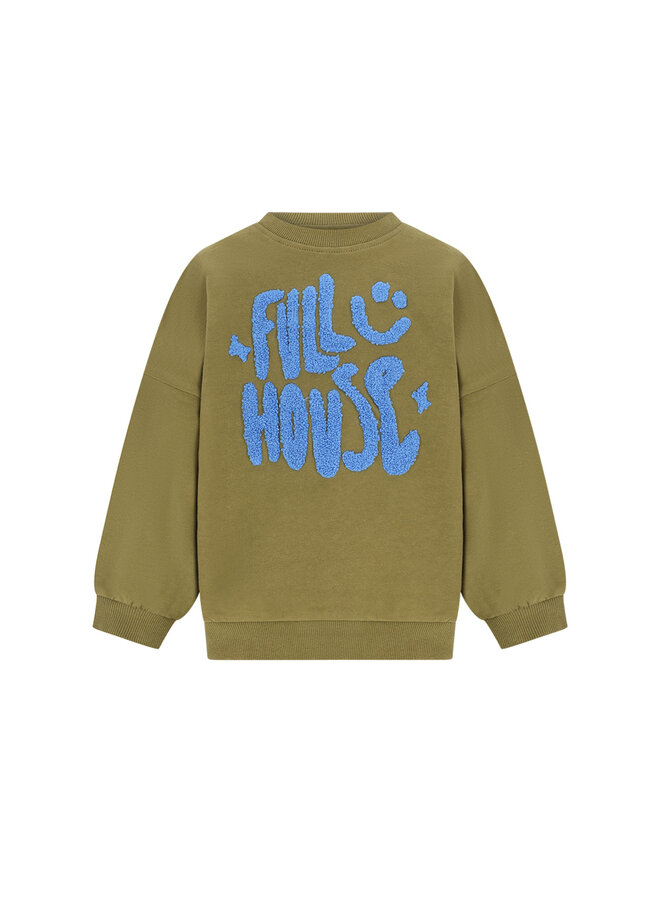The New Chapter Billie Sweater Olive Drab