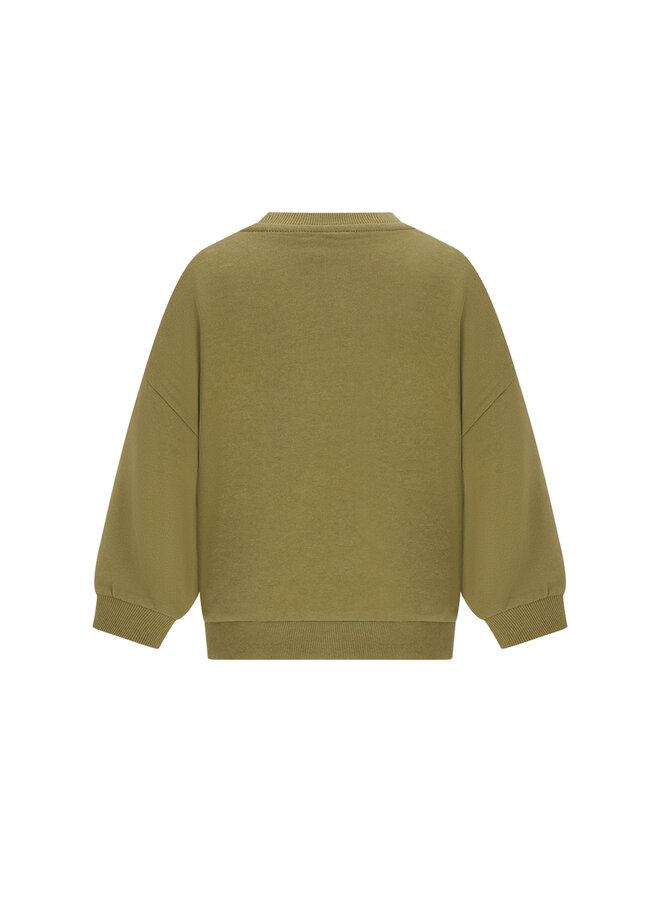 The New Chapter Billie Sweater Olive Drab