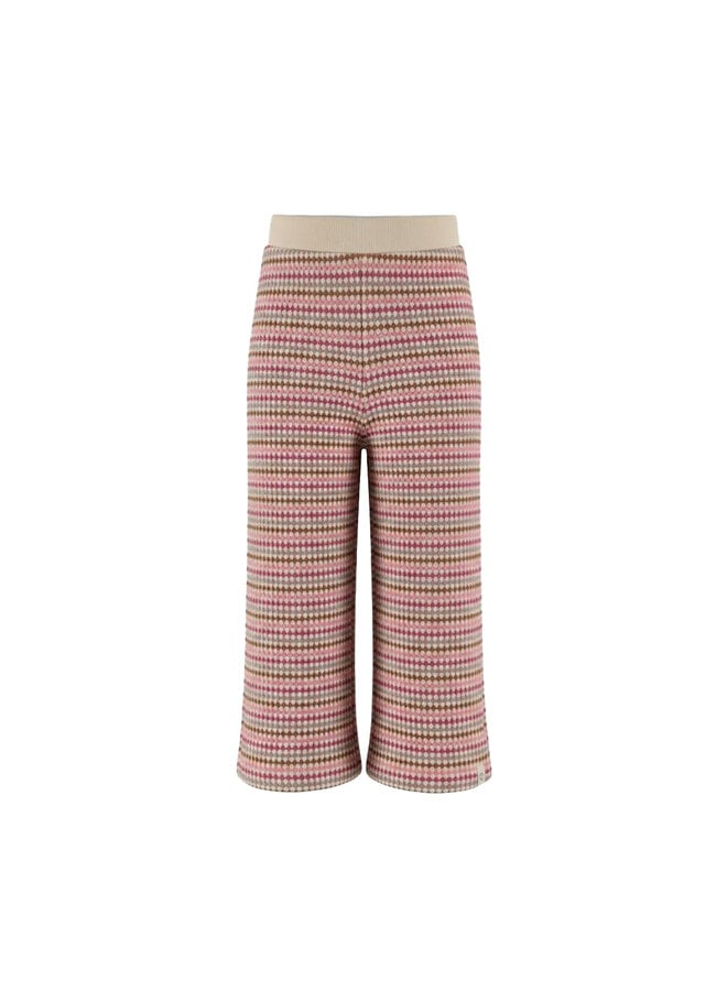 Bubble Knit | Wide Leg Pants