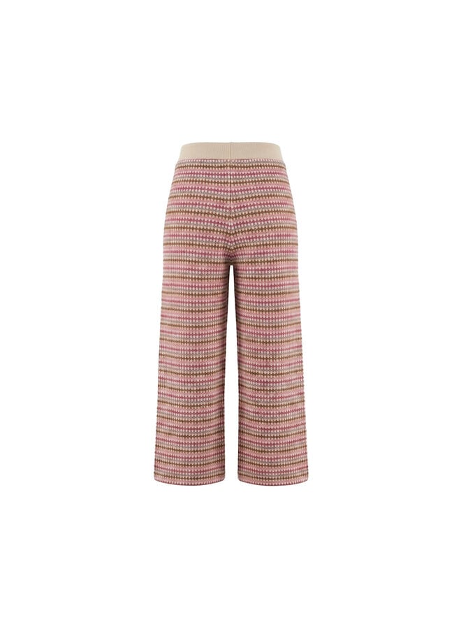 Bubble Knit | Wide Leg Pants
