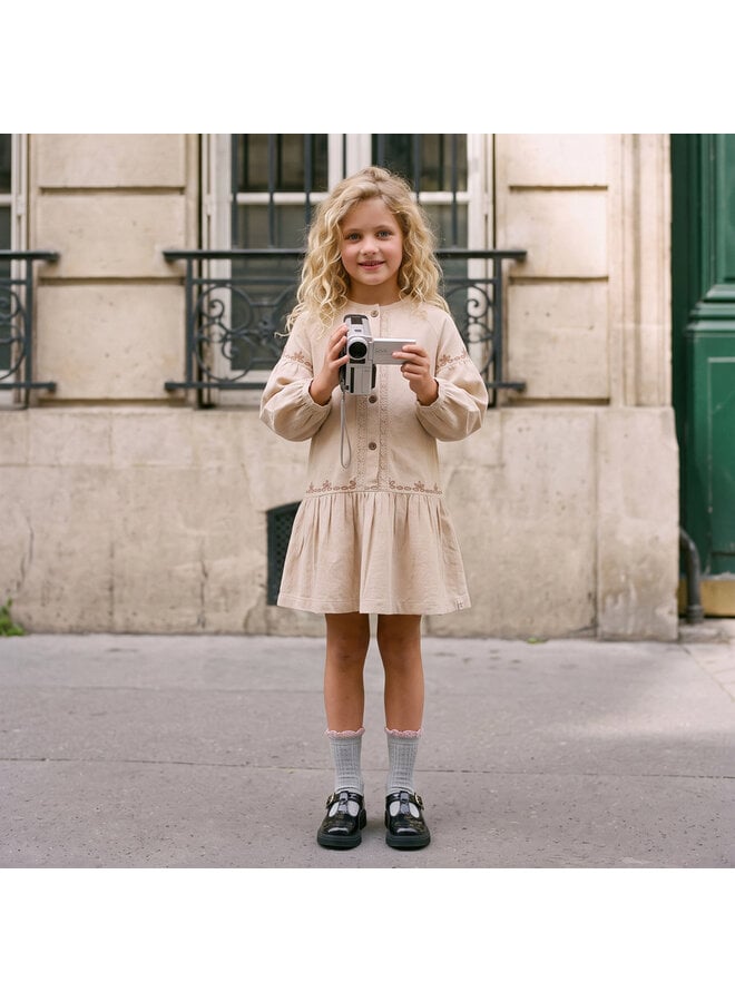 Twill Woven | Shift Dress