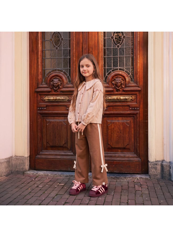 Twill Woven | Collar Blouse