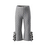 Check | Flared Legging