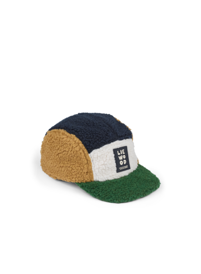 Rory Printed Cap | Classic Navy Multi Mix