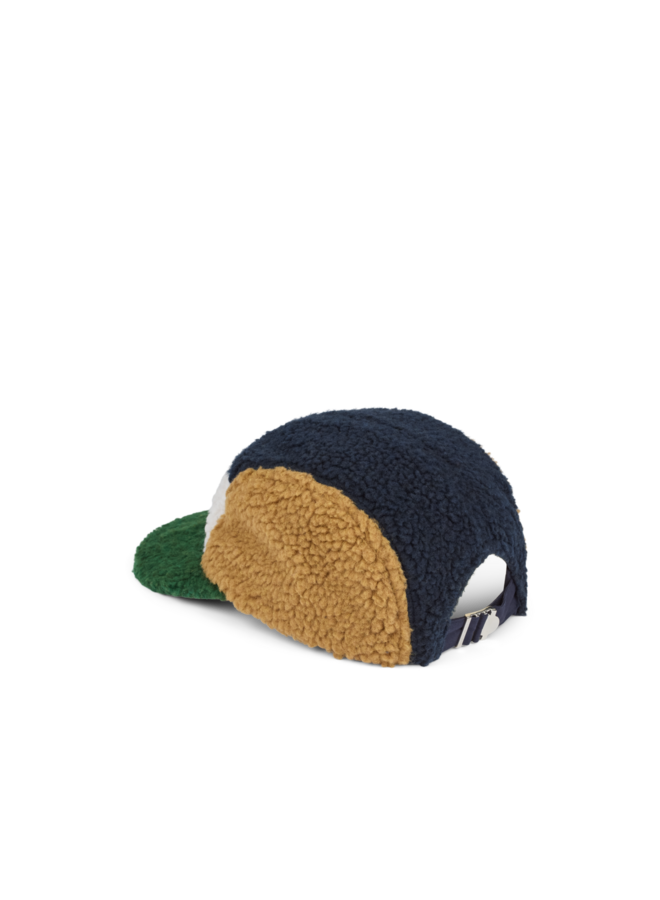Rory Printed Cap | Classic navy multi mix