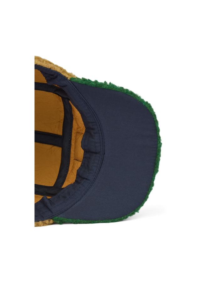 Rory Printed Cap | Classic navy multi mix