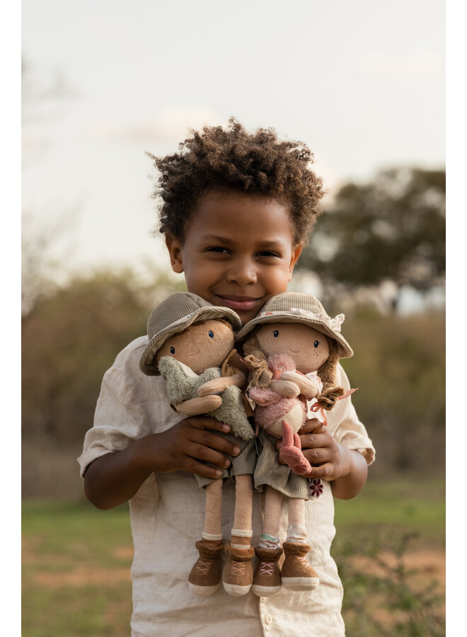 Little Dutch | Knuffelpop Rosa - Safari Friends