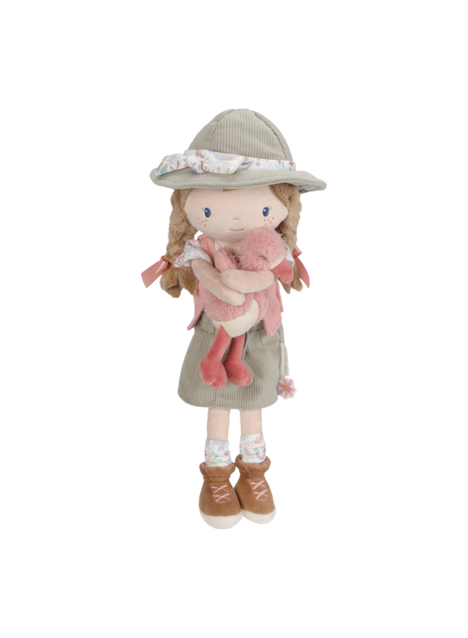 Little Dutch | Knuffelpop Rosa - Safari Friends