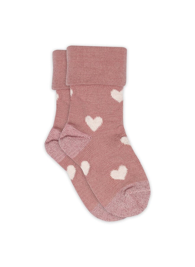 Amelia socks 260 | Vintage Rose