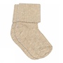 Cotton Rib B Socks 108 | Beige Melange