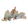 Little Dutch | Houten Safari Auto Met Dieren