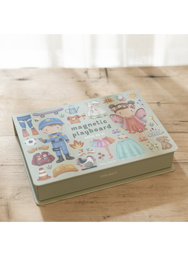 Little Dutch | Magnetisch Speelbord | Dress Up - Jim & Rosa