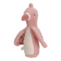 Little Dutch | Knijpspeeltje met rammel Flamingo - Safari Friends