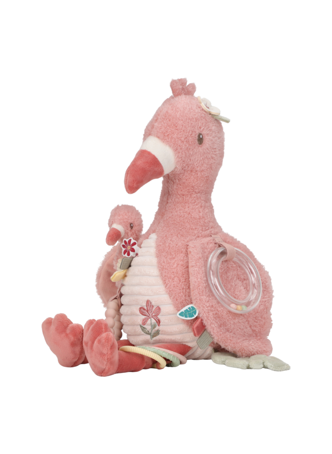 Little Dutch | Activiteitenknuffel - Flamingo