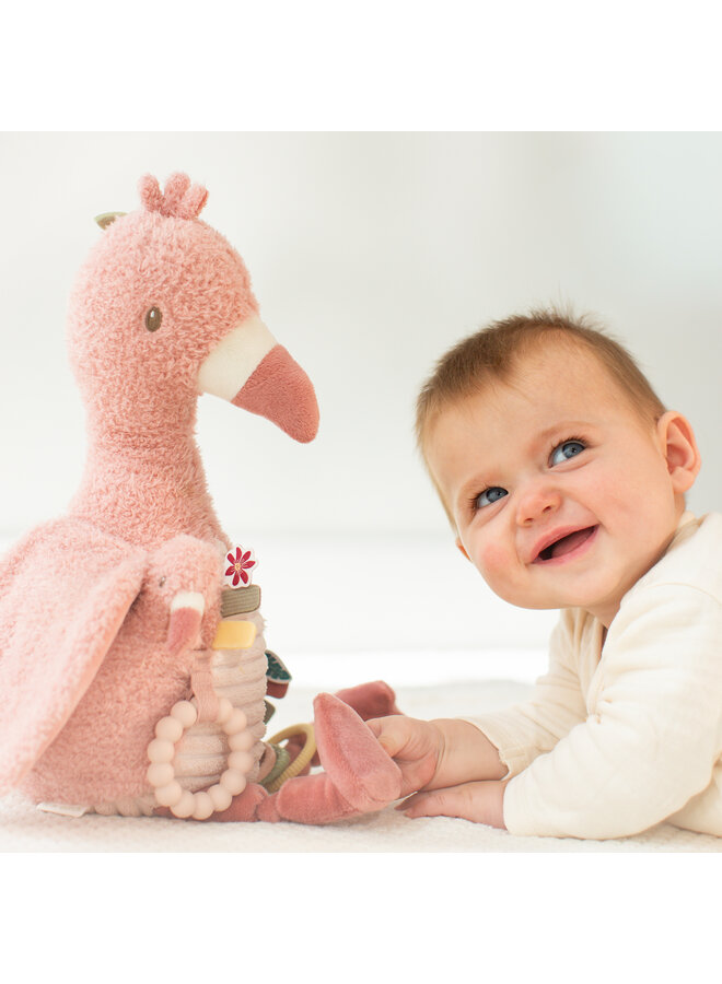 Little Dutch | Activiteitenknuffel - Flamingo