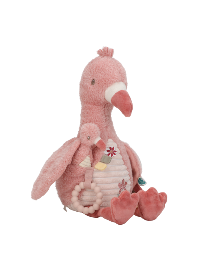 Little Dutch | Activiteitenknuffel - Flamingo
