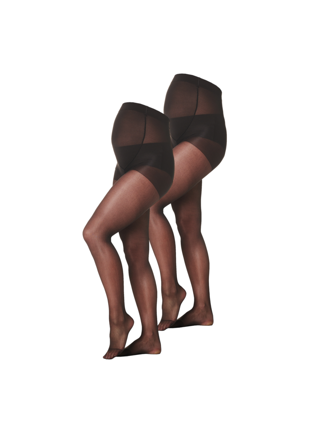 Noppies - 2-Pack maternity tights 20 | Black