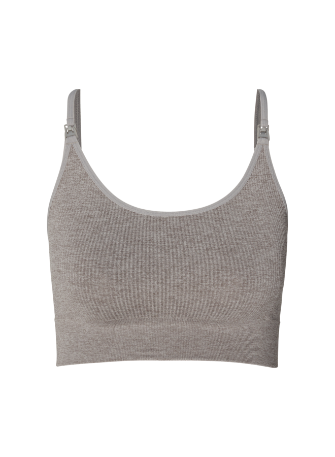 Noppies - Top nursing seamless Grey Melange
