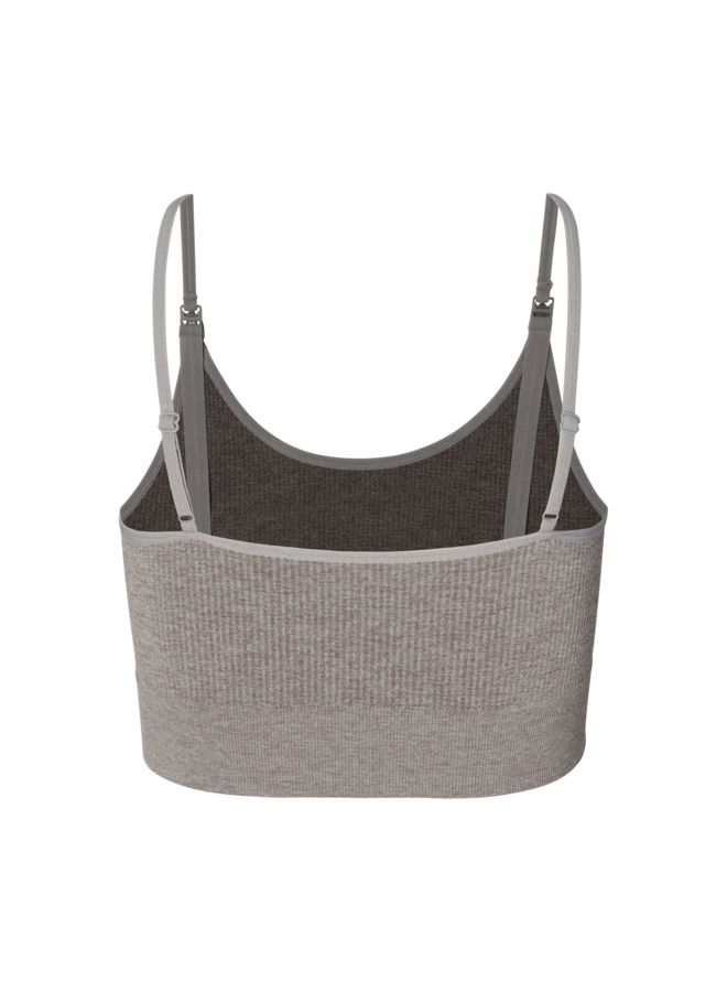 Noppies - Top nursing seamless Grey Melange
