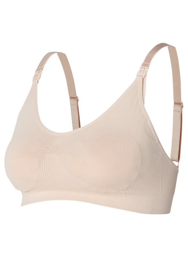 Cleo Seamless Padded Nursing Bra | Moonlight