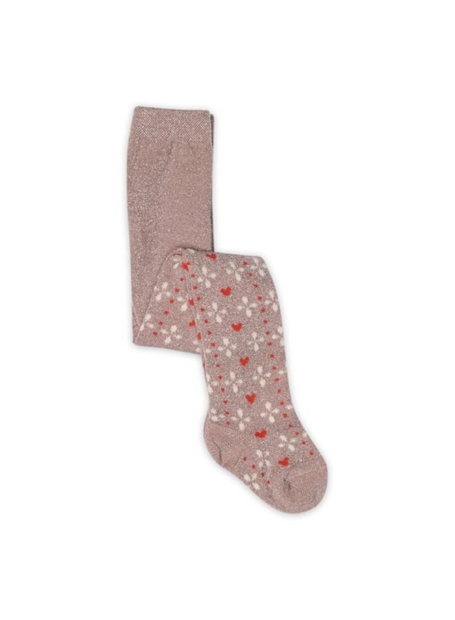 Elin glitter tights | Woodrose