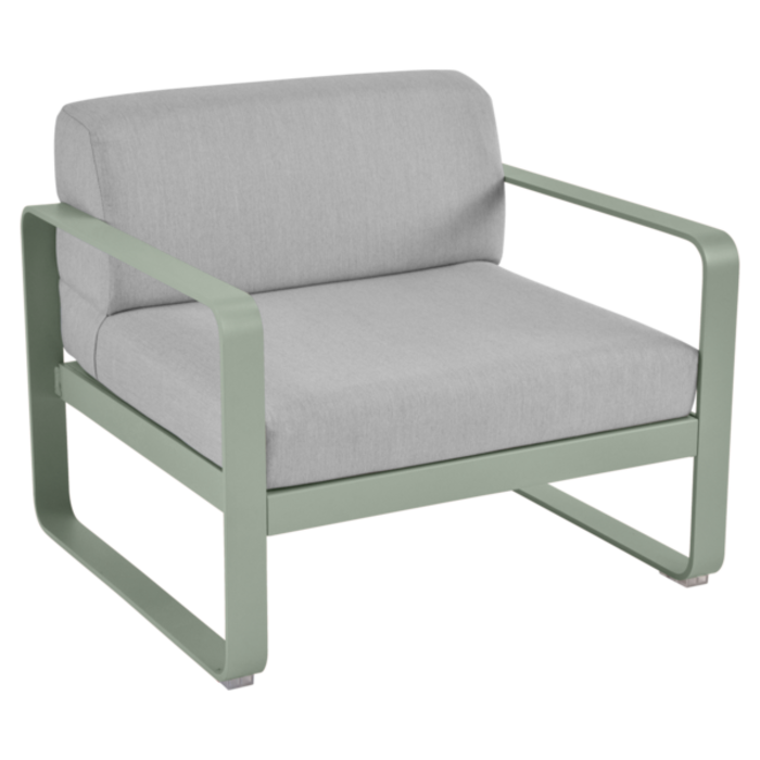 Fermob Bellevie Armchair Flannel Grey Cushion
