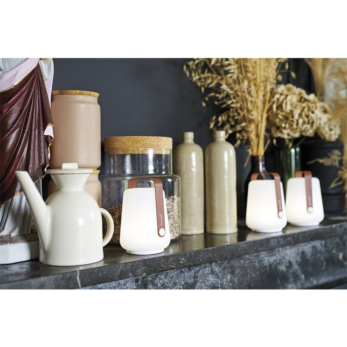 Fermob Balad Table Lamp Set van 3 H.12 cm Storm Grey