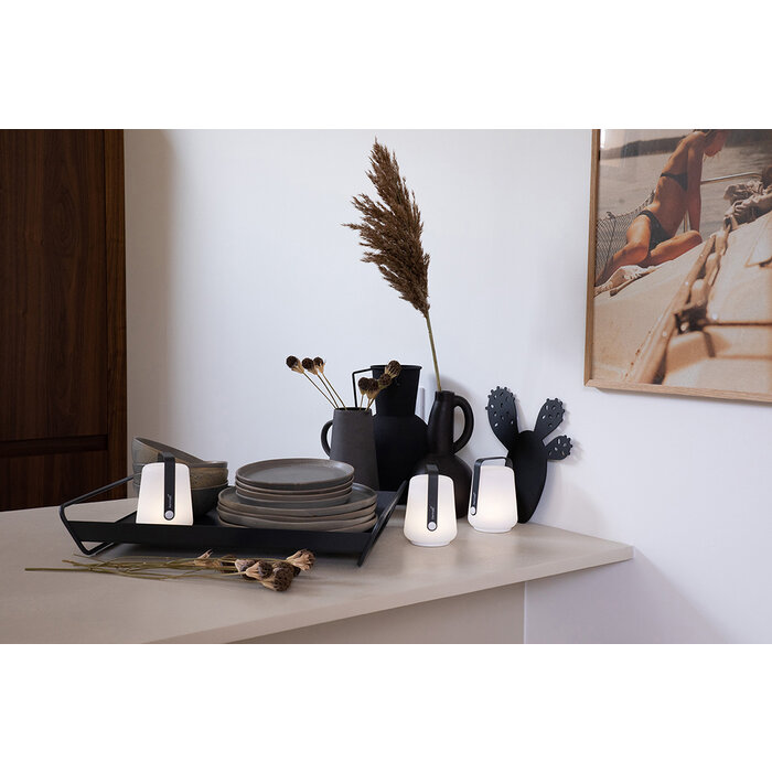 Fermob Balad Table Lamp Set van 3 H.12 cm Storm Grey