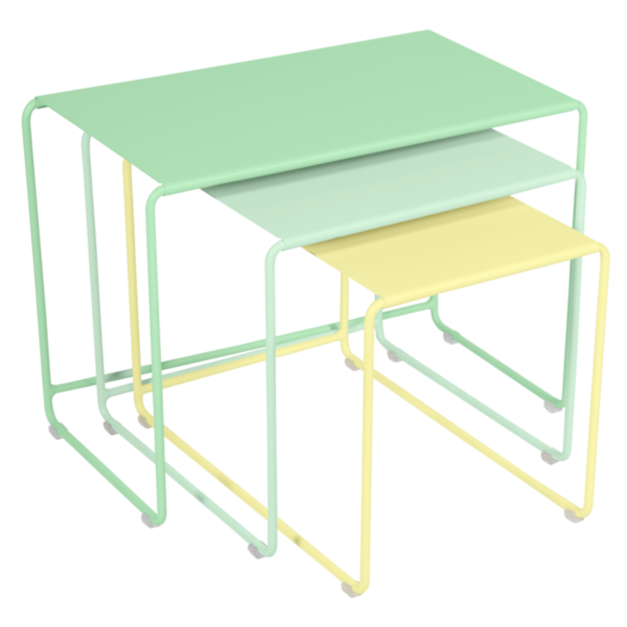 Fermob Oulala Nesting Low Tables  - Set of 3