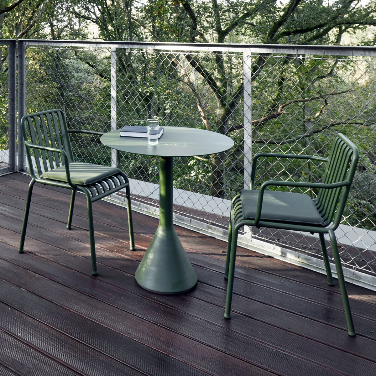 HAY Palissade Cone Table 70 - Elegante Buiten Tafel | GRAUS wonen