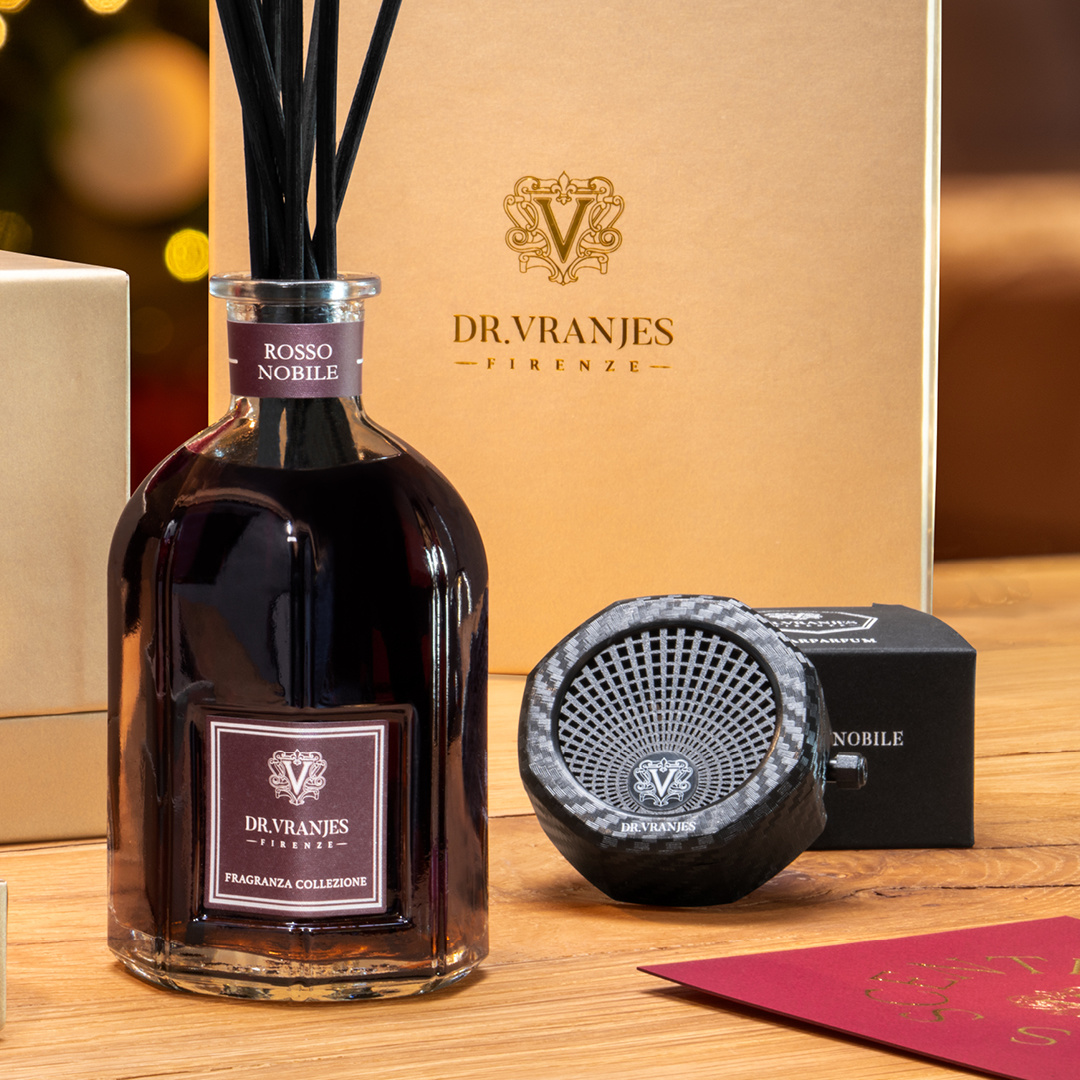 Dr. Vranjes Rosso Nobile: Luxe Geur voor Ontspanning en Elegantie