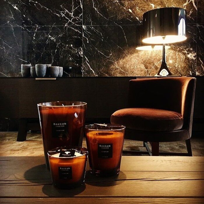 Baobab Collection Geurkaars Les Prestigieuses Cuir de Russie